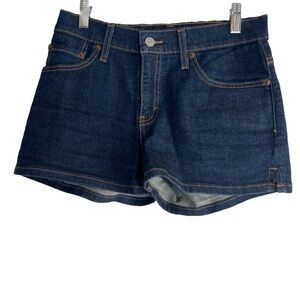 LEVI’s Jean Shorts—washed never worn--Dark Wash Denim Shorts Size 3 Jr.